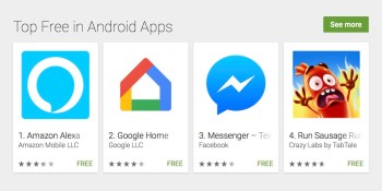 Amazon Alexa tops U.S. Android and iOS app stores, suggesting strong holiday Echo sales