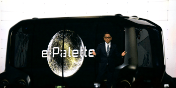 Toyota unveils E-Palette, a futuristic multipurpose minibus