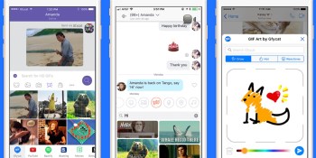 Gfycat integrates user-generated GIFs on Tango, Messenger, and Viber