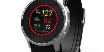 Omron Healthcare shows off wearable blood pressure monitor for your wrist