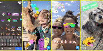 Snapchat taps Giphy to let you add animated GIF stickers to your photos and videos