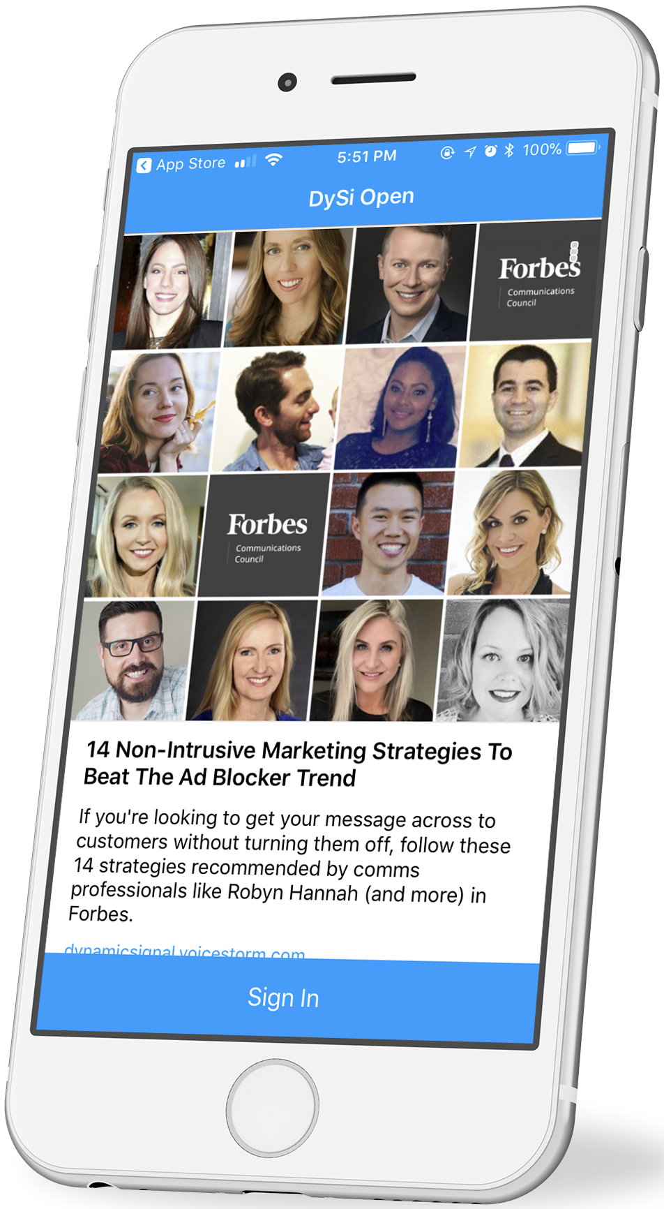 DySi Open app