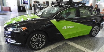 Nvidia’s Drive Constellation lets autonomous cars drive billions of miles in VR