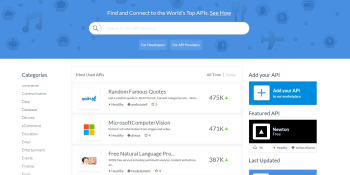 API marketplace RapidAPI raises $9 milllion from Andreessen Horowitz, SV Angel, others