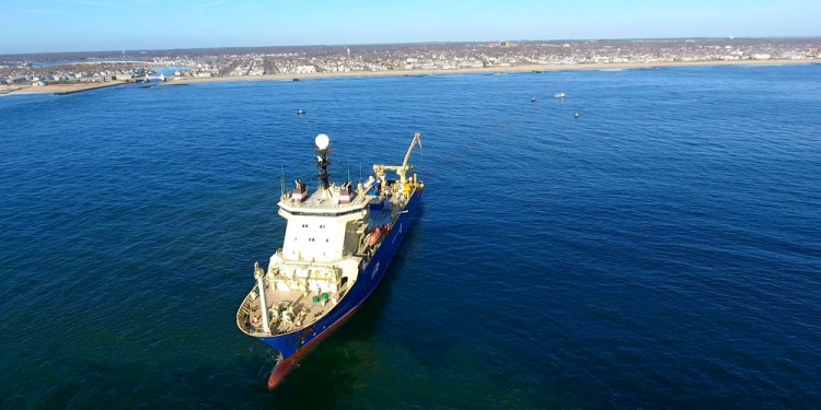 Subsea cabling begins