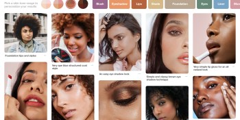 Pinterest can now filter beauty tips results by skin tone
