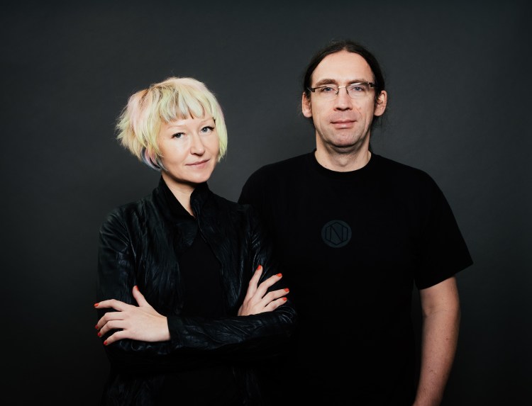 Zoe Adamovicz (left), CEO and Co-Founder of Neufund; and 