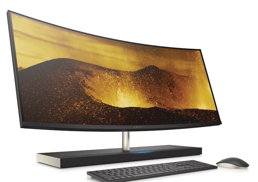 HP Envy 34-inch curved all-in-one.