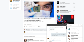 LinkedIn adds group messaging suggestions and file attachments to lure mobile users