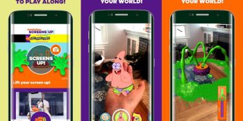 Nickelodeon’s Screens Up blends live TV with AR