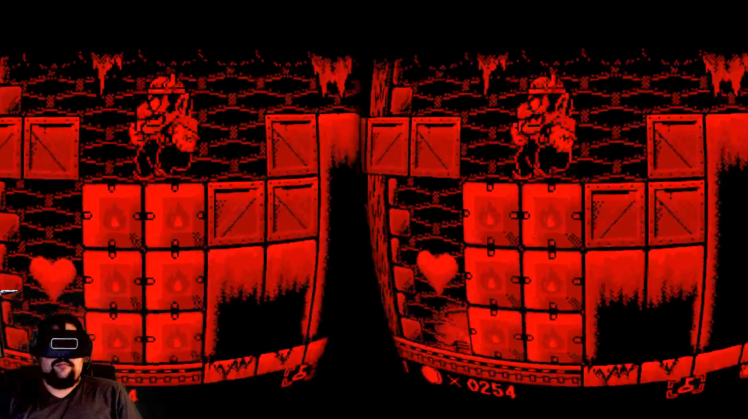 Virtual Boy in virtual reality.
