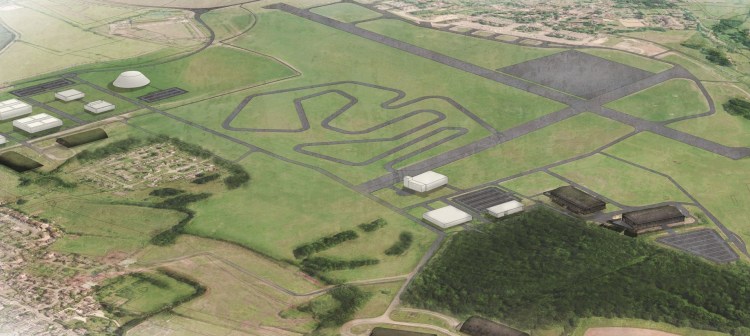 Dyson wants to transform its Hullavington airfield into a test track for electric vehicles