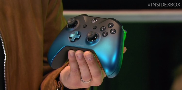 Xbox Design Lab controller.