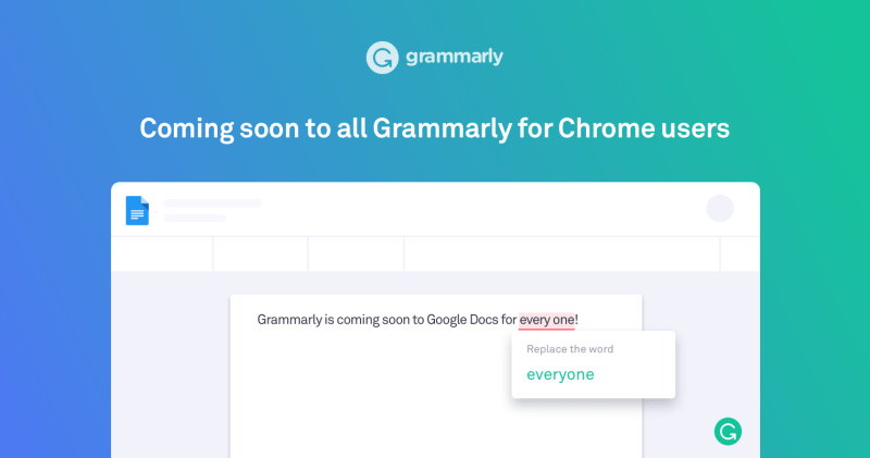 Grammarly Google Docs