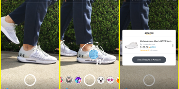 Snap is testing a way to search for products on Amazon right from Snapchat’s camera