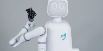 Moxi is a hospital robot with social intelligence