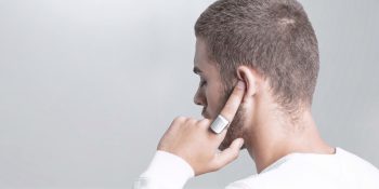 Orii ring ships, turning your finger into a smartphone speaker and mic