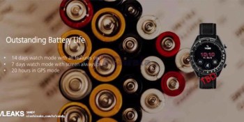 Huawei Watch GT reportedly lasts 14 days with sleep and heart monitors