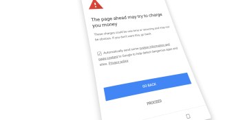 Google Chrome will soon warn users about web pages with unclear mobile billing services