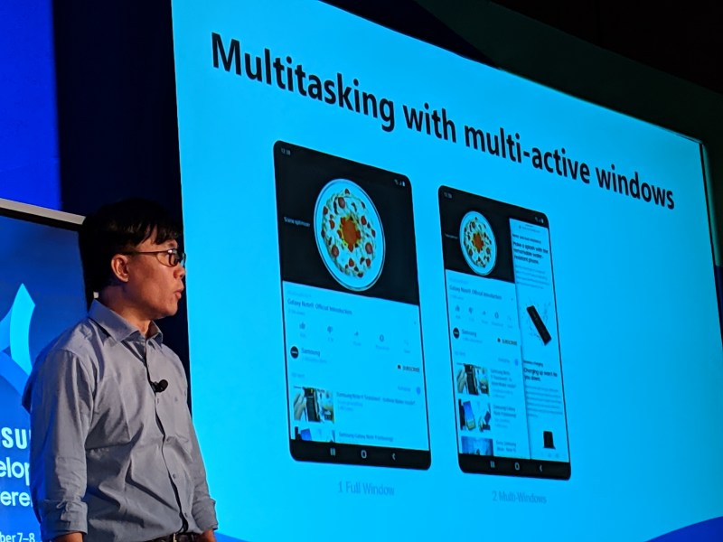 Samsung foldable phone