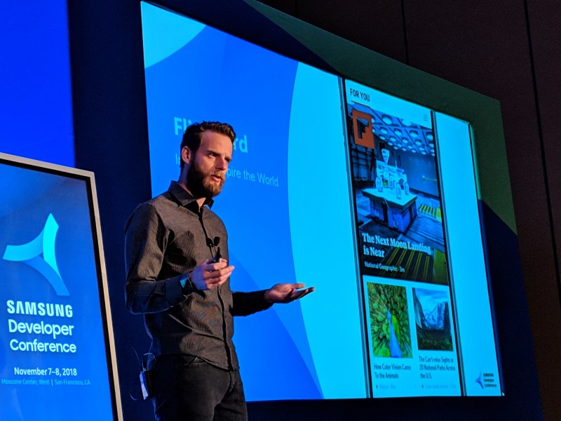 Samsung foldable phone