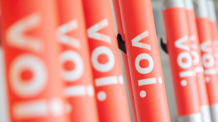 Voi: Electric scooters