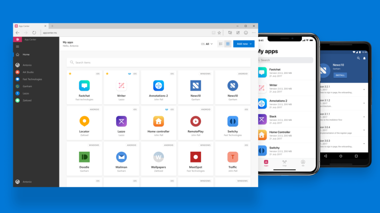 Microsoft's Visual Studio App Center