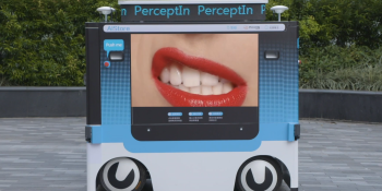 PerceptIn unleashes a driverless mobile vending machine that displays video ads