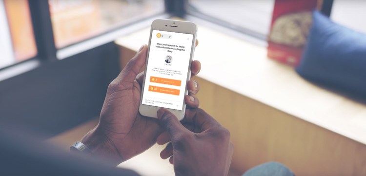 You can support writers with virtual currency on Wattpad Next.