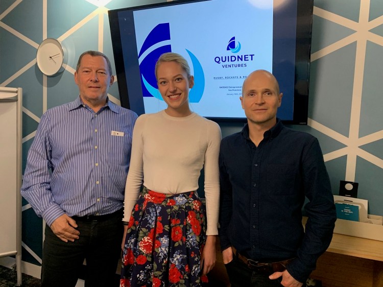 The founders of Quidnet Ventures (left to right): Mark Bregman, 