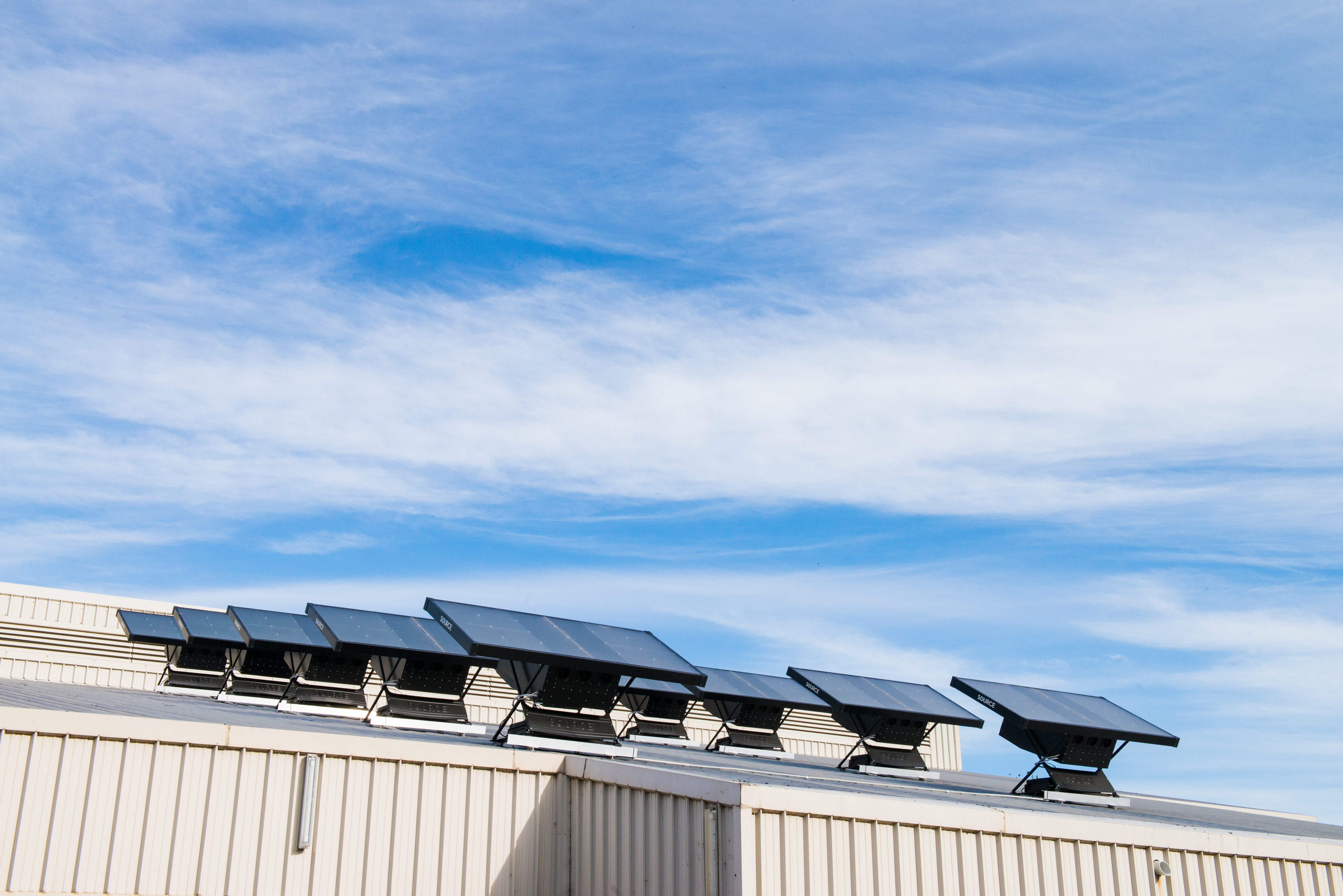 Water panels at Muswellbrook.