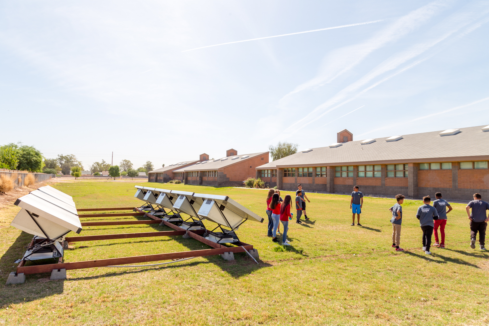 Source Hydropanels at Copper King Elementary school.