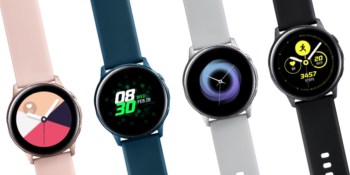 Samsung makes Galaxy Watch Active and Galaxy Fit wearables official