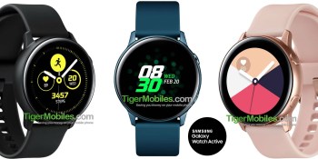 Samsung Galaxy Watch Active leak shows a Gear Sport killer with a small battery