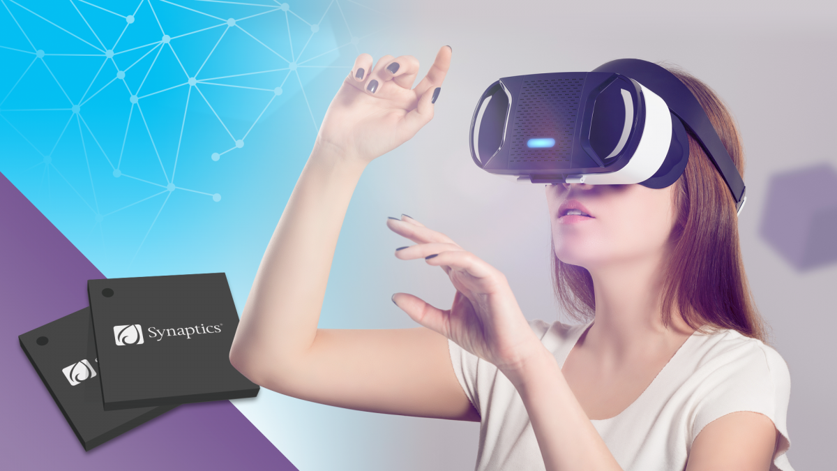 Synaptics powers this VR device.