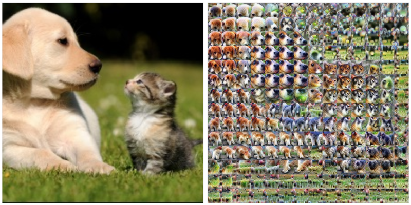 OpenAI Google Brain activation atlases