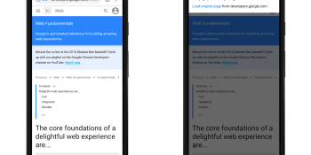 Chrome’s Lite pages speed up HTTPS webpages on slow connections