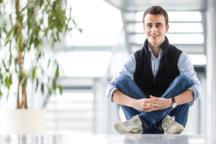 Guillaume Rolland invented the Sensorwake alarm clock that wakes you up with smells.