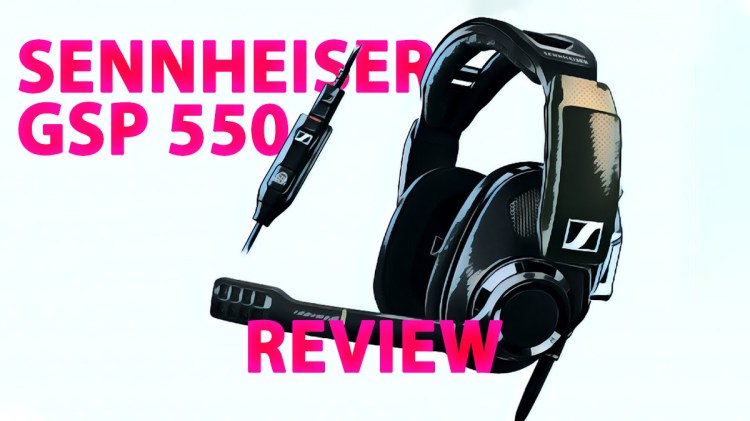 The Sennheiser GSP 550 headset.