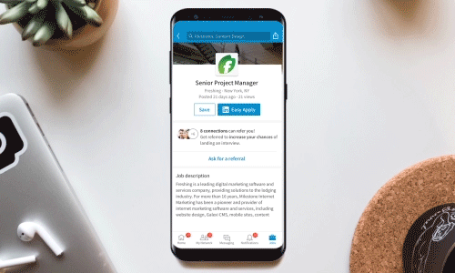 LinkedIn Ask for a Referral
