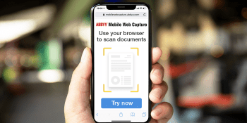 Abbyy’s data capture SDK uses AI to onboard customers through mobile websites