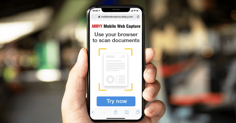 Abbyy: Mobile web capture SDK
