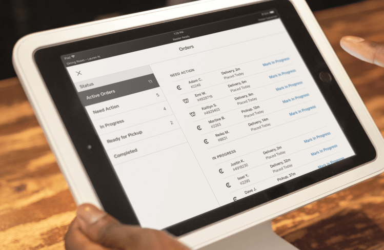 Square for Restaurants now integrates with various online food services