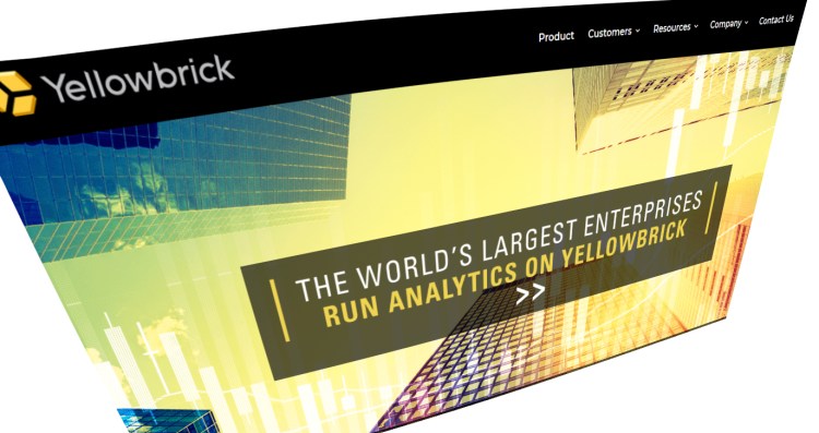 Yellowbrick Data homepage
