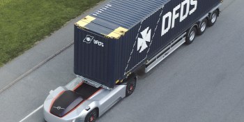 Volvo’s Vera autonomous trucks will transport DFDS goods on public roads