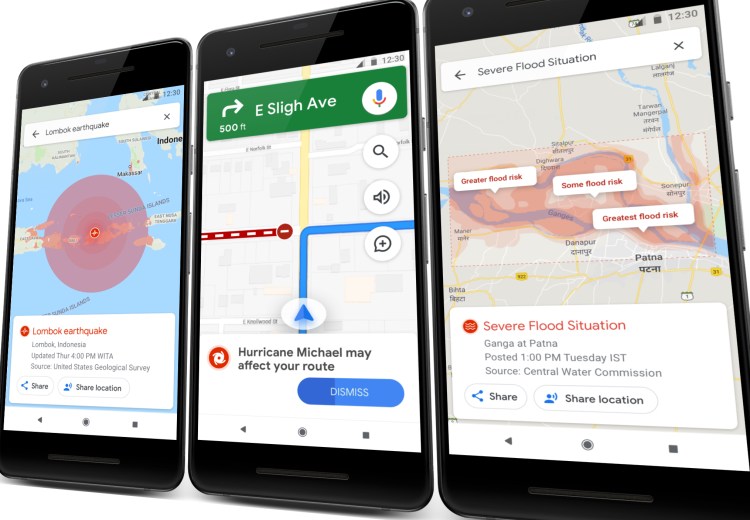 SOS Alerts: Google