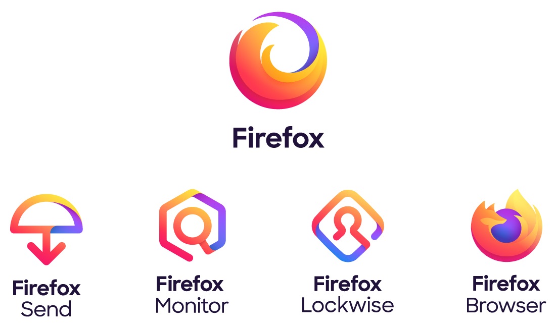 Firefox family logos