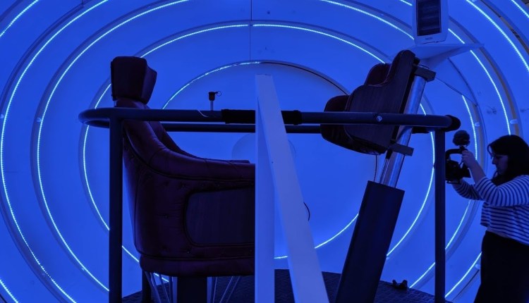 Fly is a VR installation in London about 