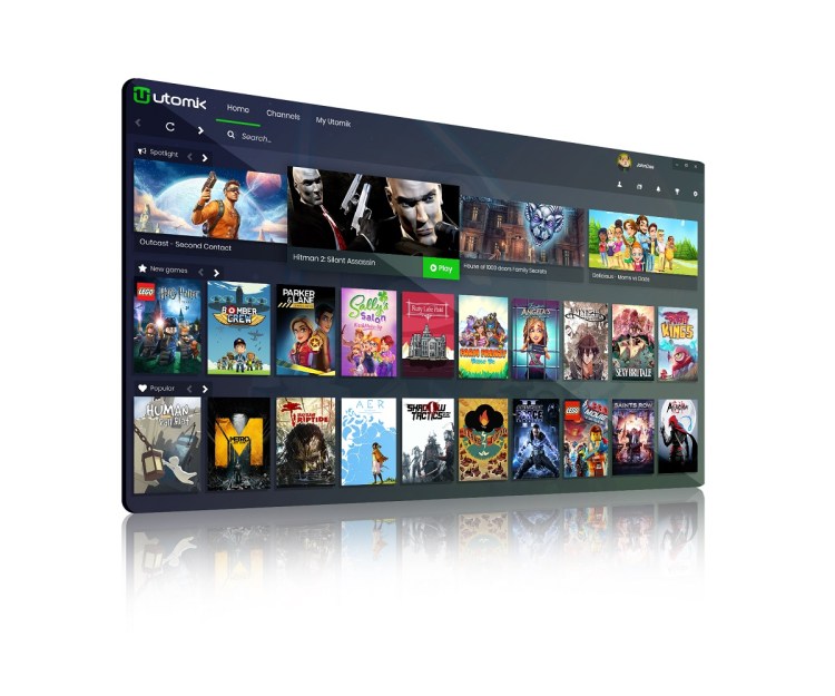 Utomik offers more than 1,000 games for $7 a month.