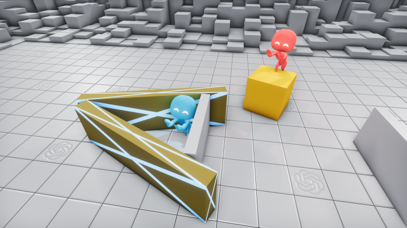 OpenAI hide-and-seek
